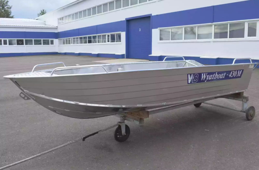 Алюминиевая лодка  Wyatboat-430М в Серпухове