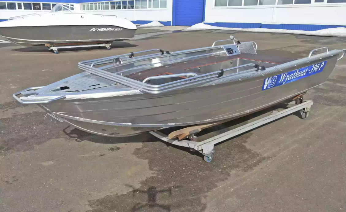 Алюминиевая лодка Wyatboat-390РМ в Серпухове