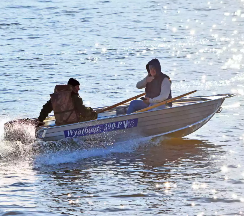 Алюминиевая лодка Wyatboat-390 P в Серпухове