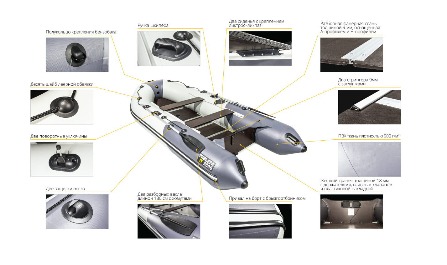Лодка Ривьера Компакт 2900 СК в Серпухове
