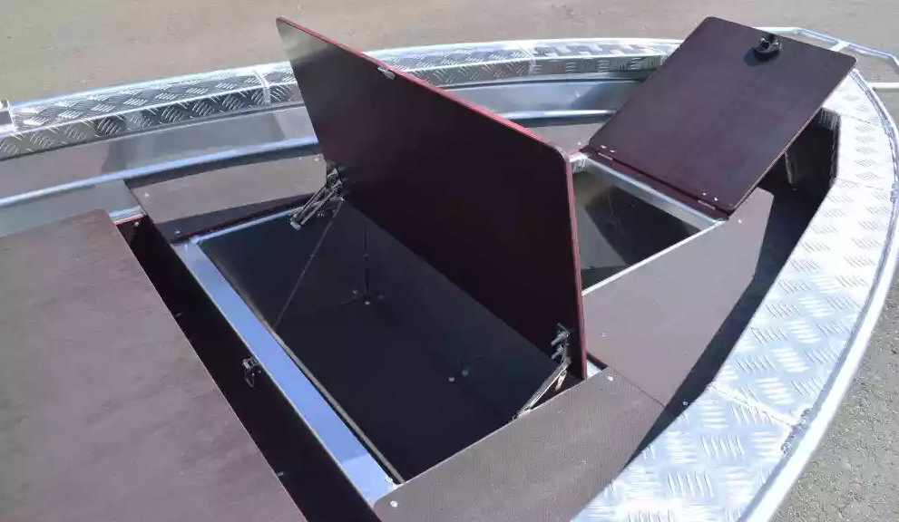 Алюминиевая лодка Wyatboat-390Р Fish в Серпухове