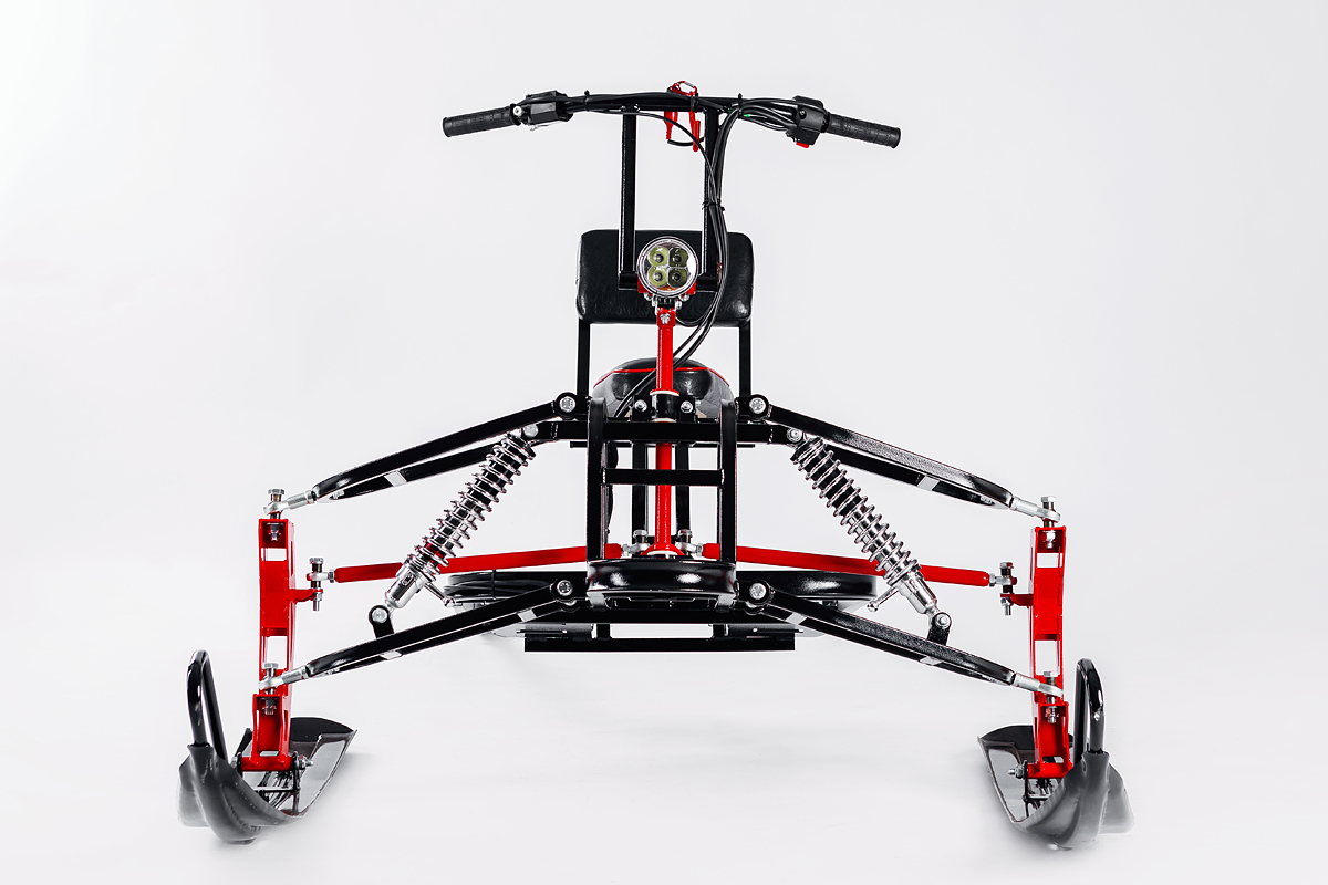 Лыжный модуль IKUDZO с подогревом ручек пластиковые лыжи в Серпухове