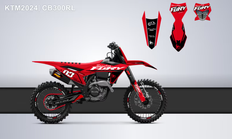 Кроссовый мотоцикл Sanchez Fury CB300RL в Серпухове