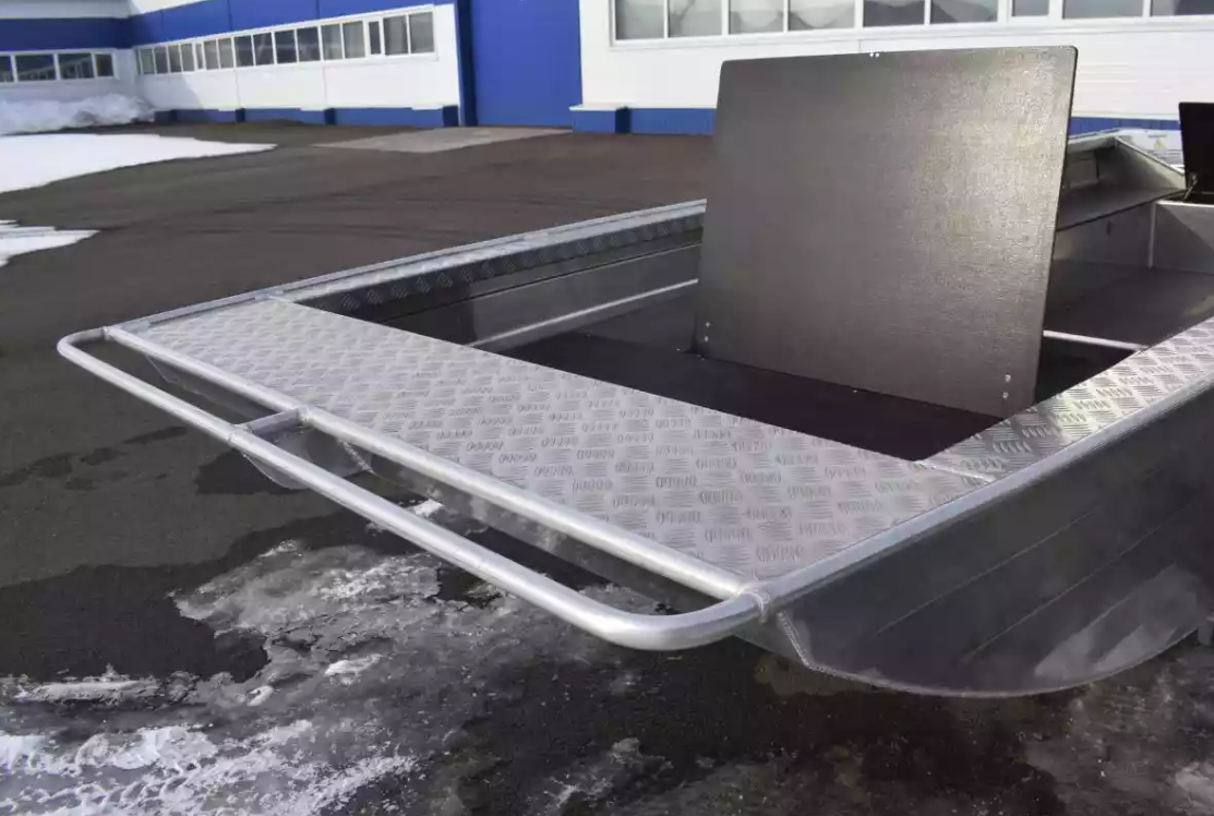 Алюминиевая лодка Wyatboat-490 Jonboat в Серпухове