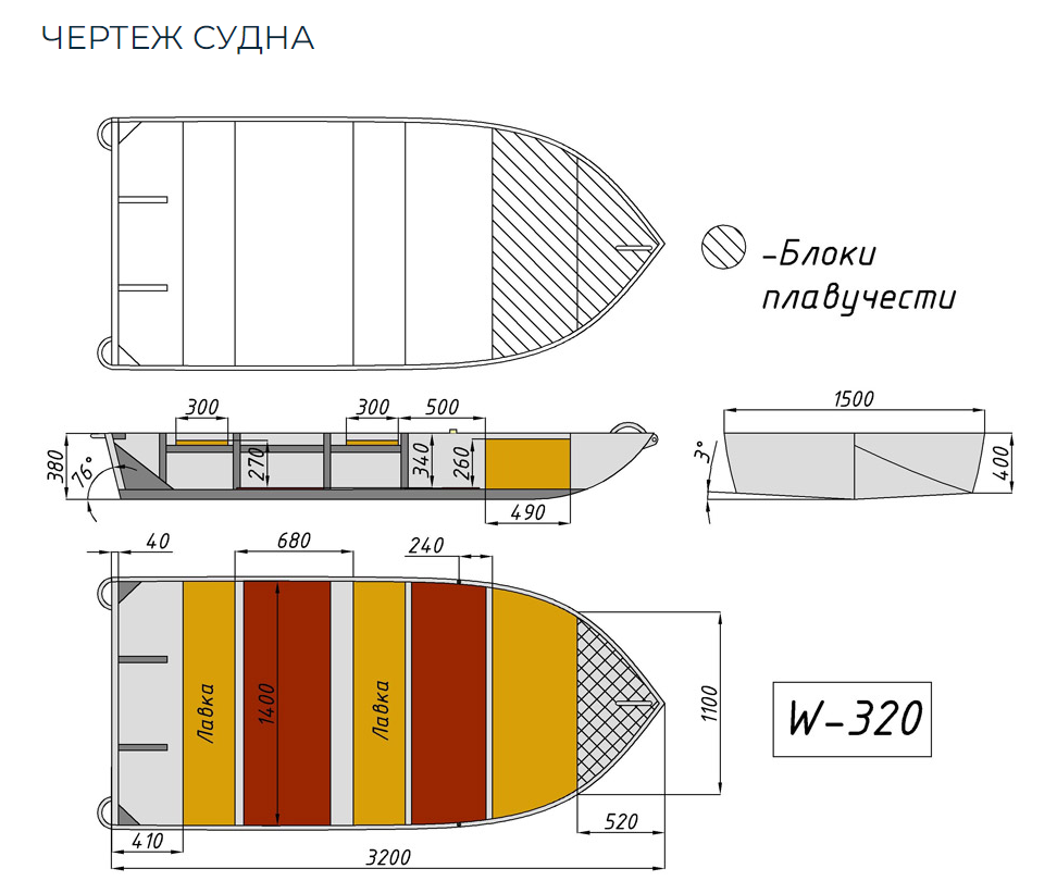 Алюминиевая Wyatboat-320 в Серпухове