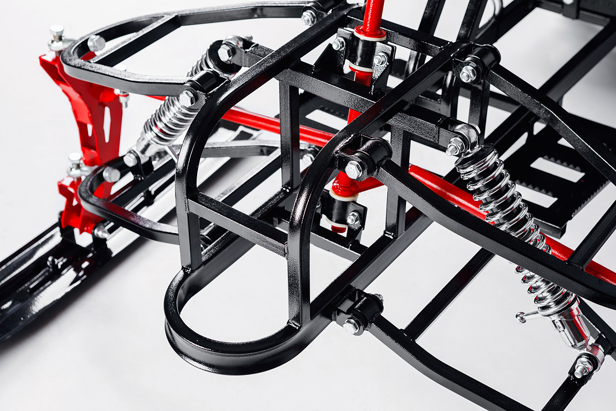 Лыжный модуль IKUDZO с подогревом ручек пластиковые лыжи в Серпухове