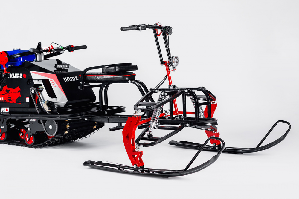 Лыжный модуль IKUDZO TERRAIN с подогревом ручек пластиковые лыжи в Серпухове