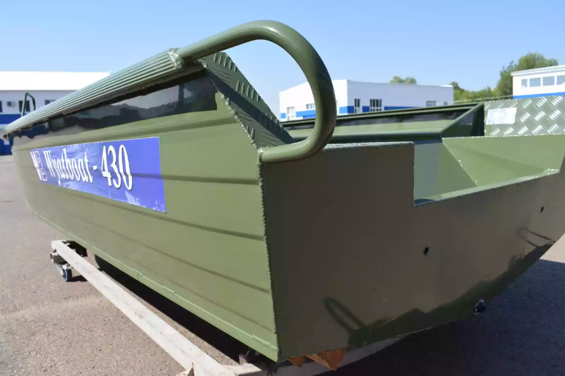 Алюминиевая лодка  Wyatboat-430 Master Fish в Серпухове