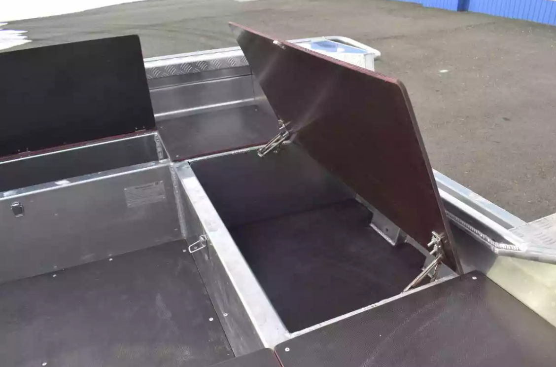 Алюминиевая лодка Wyatboat-490 Jonboat в Серпухове