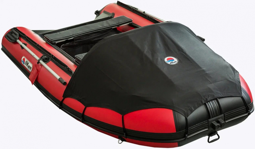 КОМПЛЕКТ НОСОВОГО ТЕНТА К ЛОДКЕ SMARINE AIR MAX 380 ЧЕРНЫЙ в Серпухове