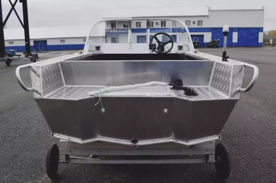 Алюминиевая лодка Wyatboat-390 Pro в Серпухове