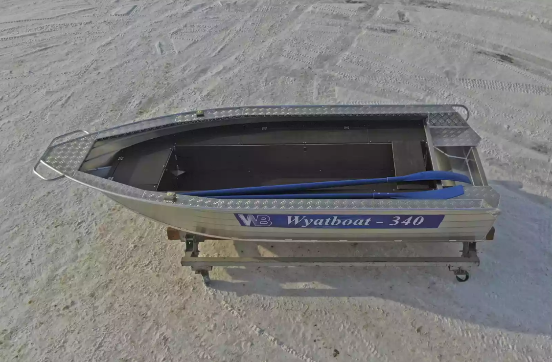 Алюминиевая лодка Wyatboat-340 РМ в Серпухове
