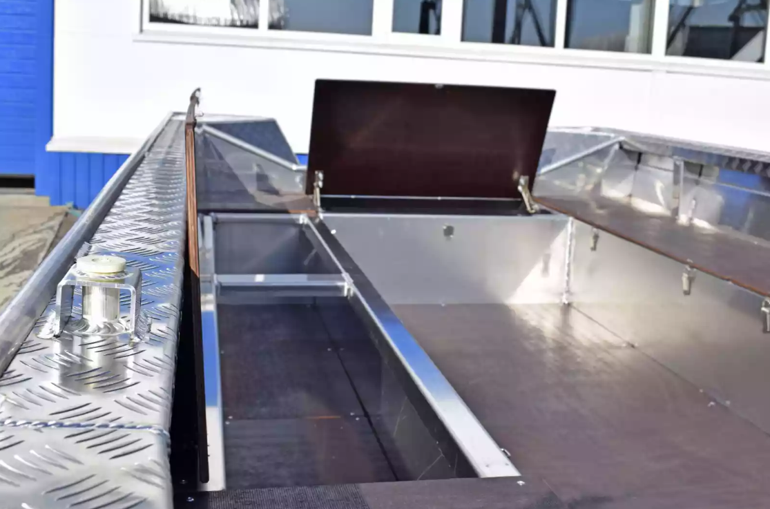 Алюминиевая лодка Wyatboat-490 Jonboat в Серпухове