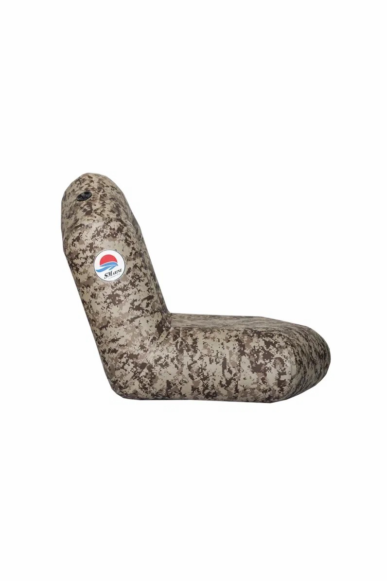 КРЕСЛО НАДУВНОЕ SMARINE, 85Х75 СМ, ПВХ, КОРИЧНЕВЫЙ ПИКСЕЛЬ в Серпухове