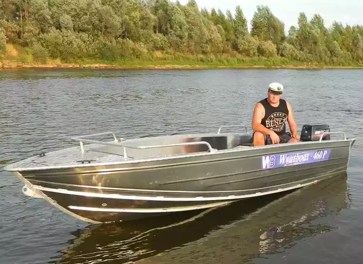 Алюминиевая лодка Wyatboat-460 P в Серпухове