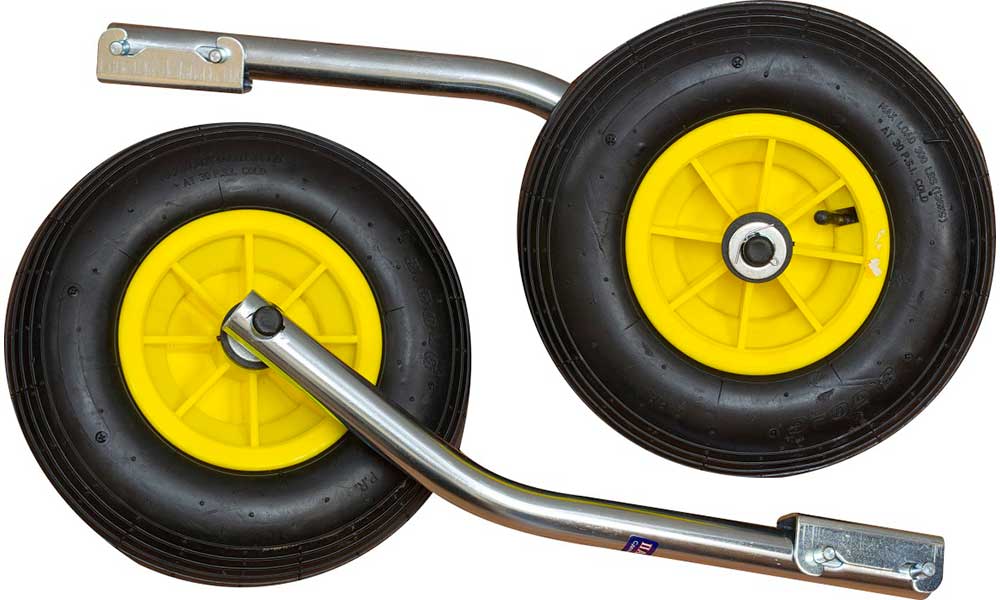 Транцевые колеса 330 мм модульные удлиненные в Серпухове