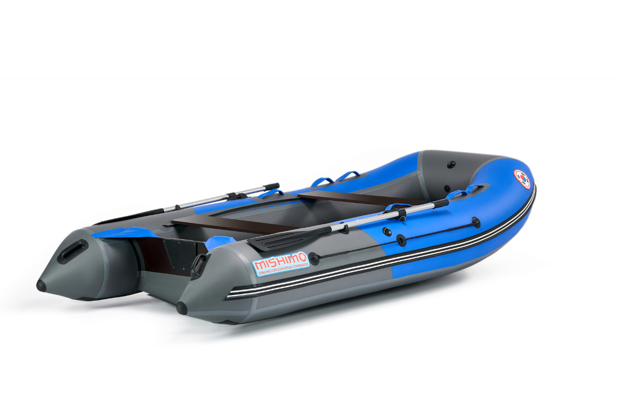 КОМПЛЕКТ ЛОДКА MISHIMO PRO 350 + ЛОДОЧНЫЙ МОТОР MARLIN MP 9.9 (15) AMHS PROLINE в Серпухове