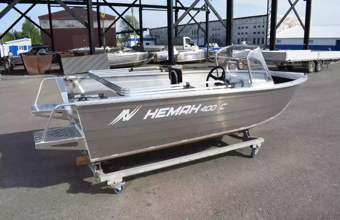 Алюминиевая лодка Неман-400 С в Серпухове