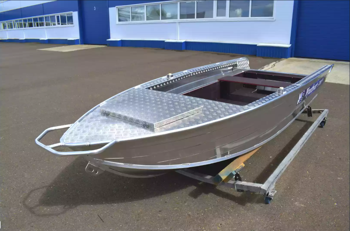 Алюминиевая лодка Wyatboat-390Р PRO в Серпухове