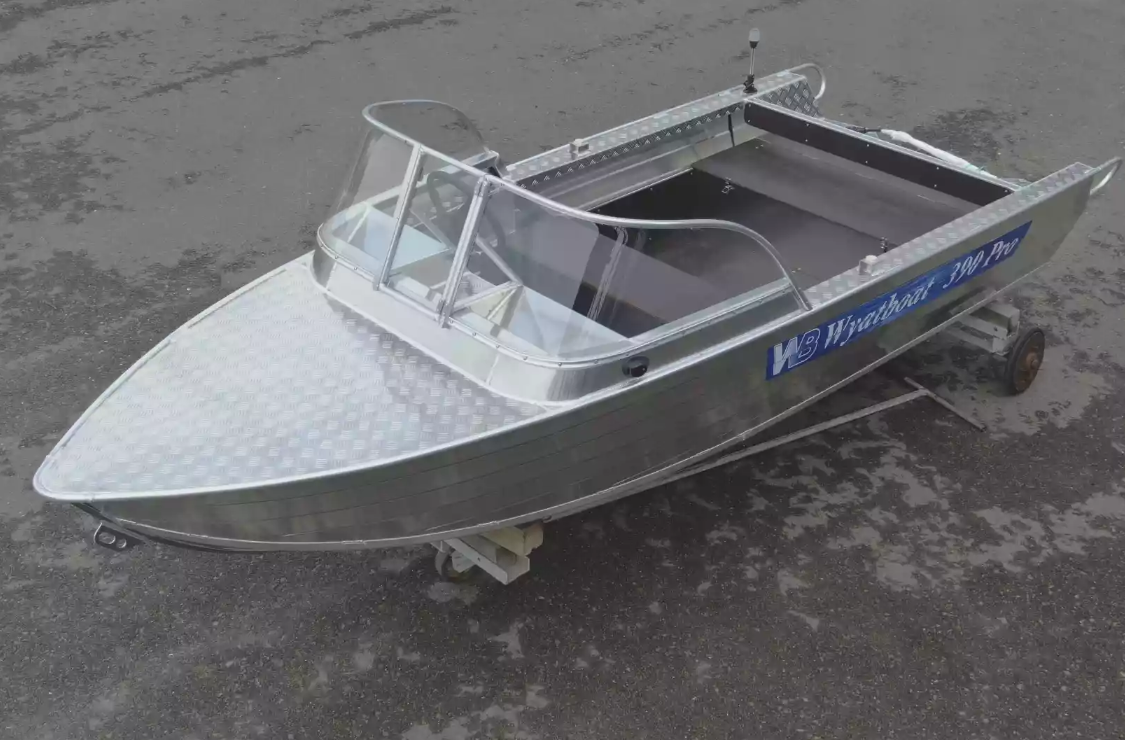 Алюминиевая лодка Wyatboat-390 Pro в Серпухове