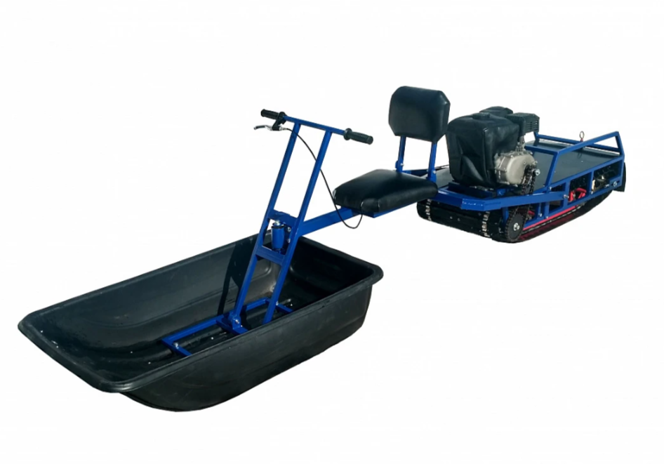 Мотобуксировщик толкач Альбатрос-XL8 с модулем. Без фары, склизы в Серпухове