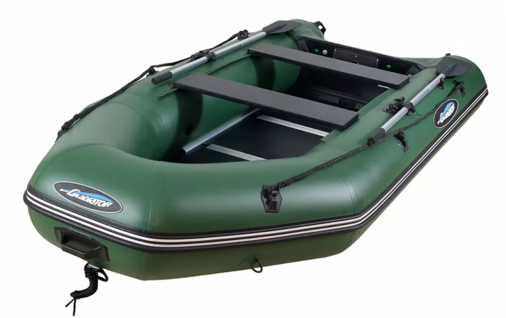 МОТОРНО-ГРЕБНАЯ ЛОДКА ПВХ GLADIATOR A 320 ТК С ФАНЕРНЫМ ПОЛОМ в Серпухове