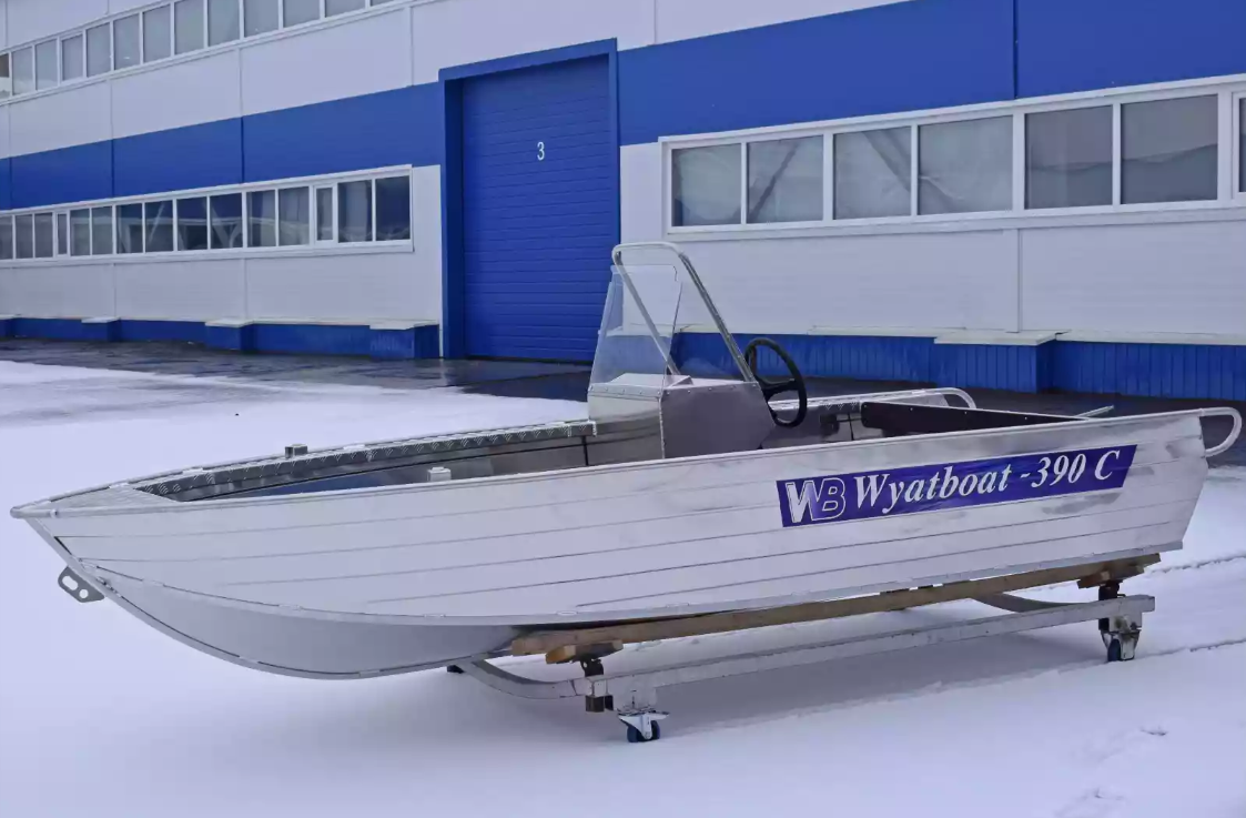Алюминиевая лодка Wyatboat-390 C в Серпухове