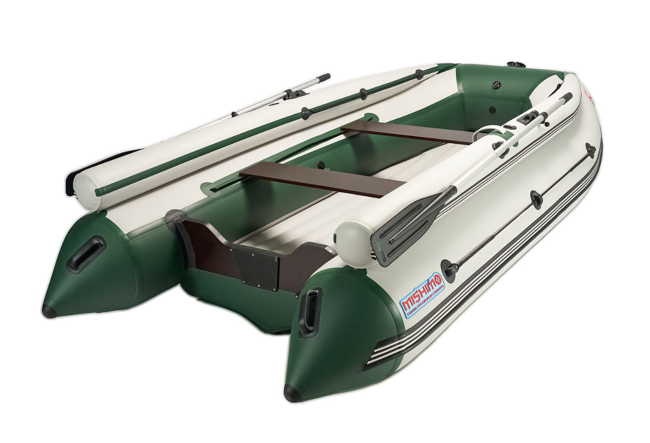 КОМПЛЕКТ ЛОДКА MISHIMO FAMILY LITE 370 + МОТОР MARLIN MP 9.9 AMHS PROLINE FORCE в Серпухове