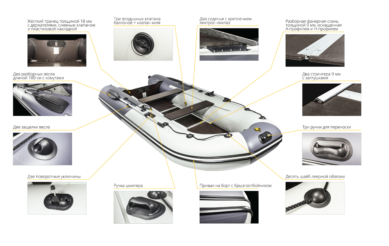 Лодка Ривьера Компакт 3600 СК в Серпухове