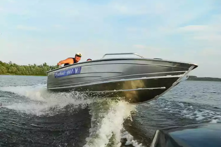 Алюминиевая лодка Wyatboat-460 P в Серпухове