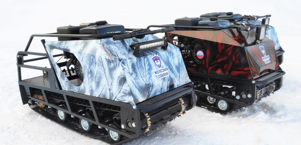 Мотобуксировщик Irondog (Железная собака) M500 20  Камуфляж Охотник в Серпухове