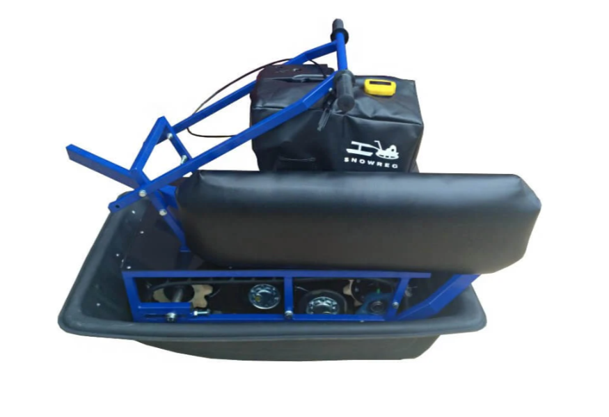 Мини-мотобуксировщик Альбатрос-М с фарой в Серпухове