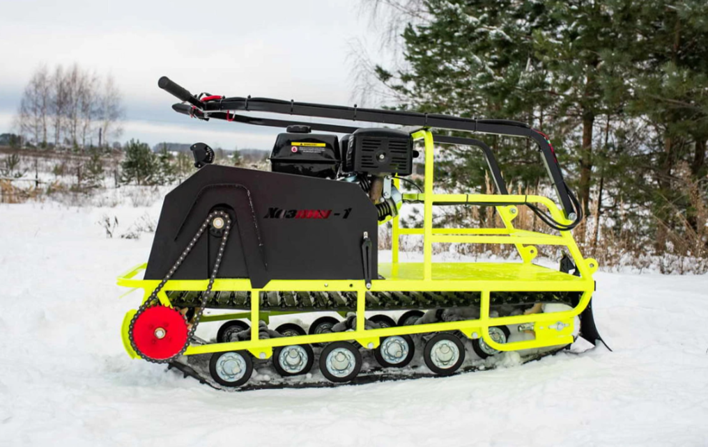 Мотобуксировщик Бурлак ХОЗЯИН-1 (капот металл) в Серпухове