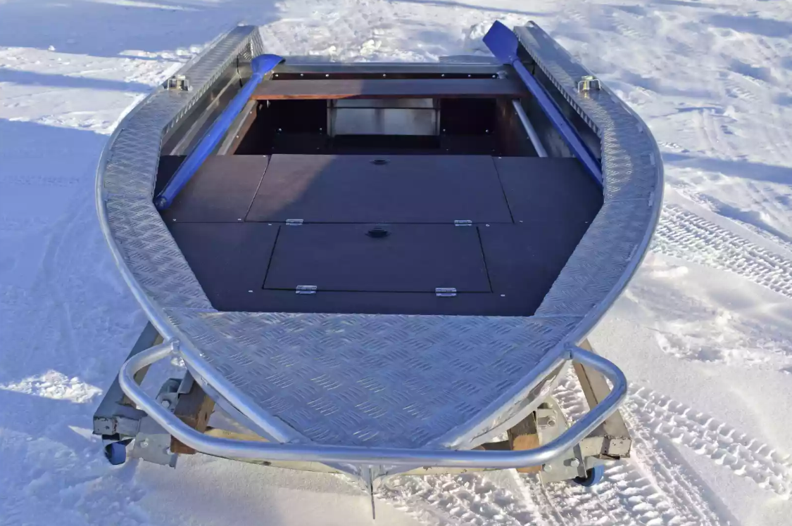 Алюминиевая лодка Wyatboat-370 Р FISH в Серпухове