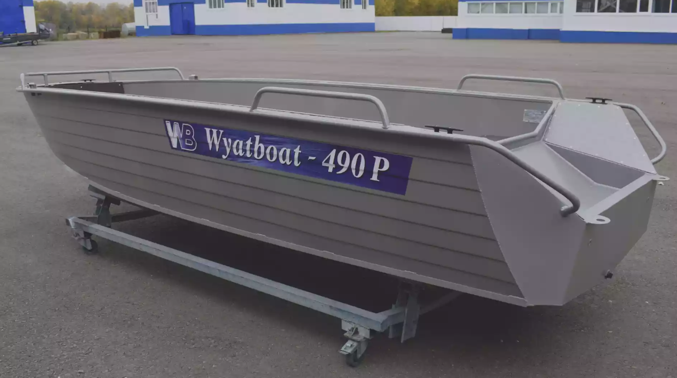 Алюминиевая лодка Wyatboat-490 P в Серпухове