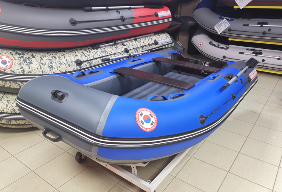 КОМПЛЕКТ Лодка MISHIMO PRO 350 + ЛОДОЧНЫЙ МОТОР MARLIN MP 9.9 (20) AMHS PRO в Серпухове