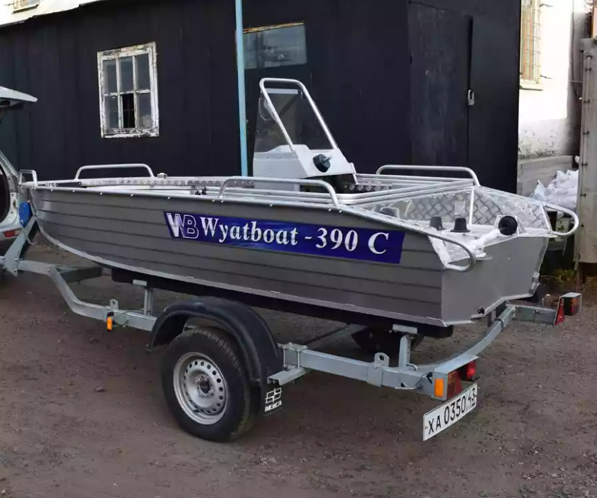 Алюминиевая лодка Wyatboat-390 C в Серпухове