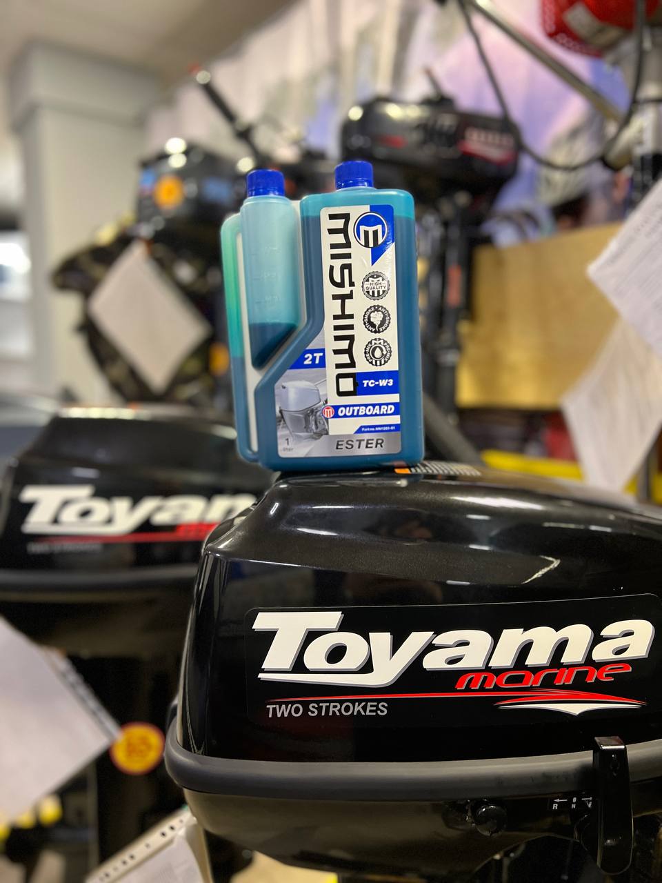 Масло MISHIMO 2T OUTBOARD (ESTER) полусинтетика 1 л в Серпухове