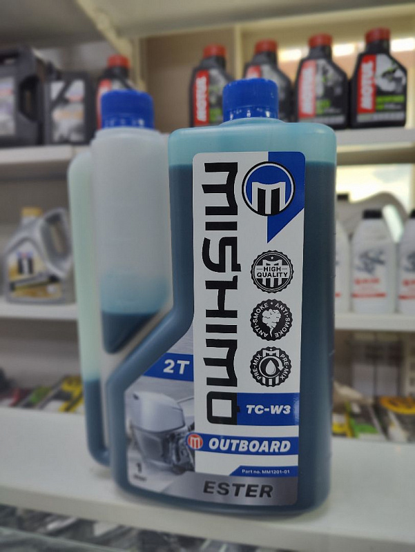 Масло MISHIMO 2T OUTBOARD (ESTER) полусинтетика 1 л в Серпухове