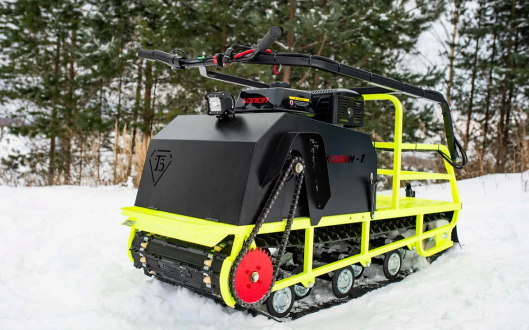 Мотобуксировщик Бурлак ХОЗЯИН-1 (капот металл) в Серпухове