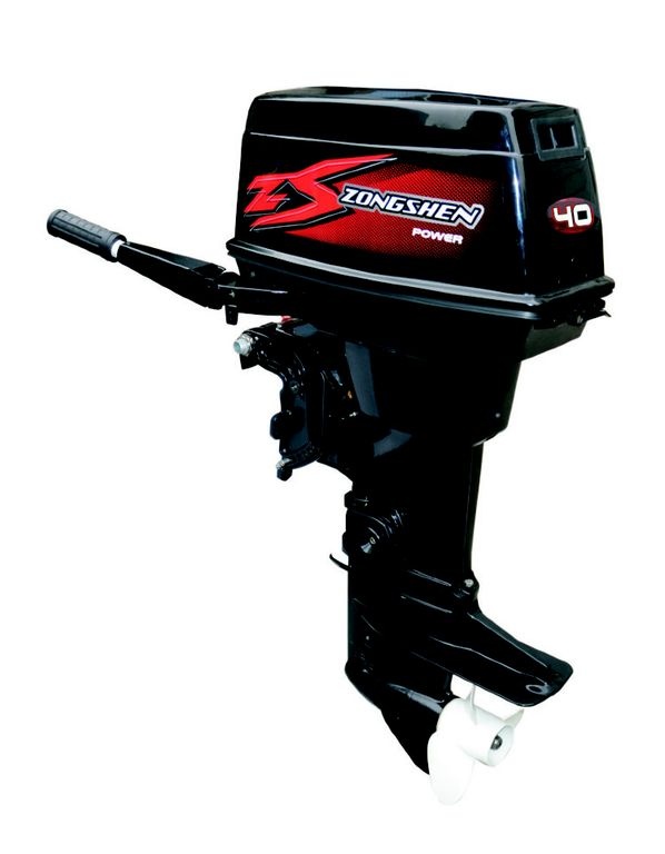 Лодочный мотор Zongshen T40 (+руль+пульт) в Серпухове