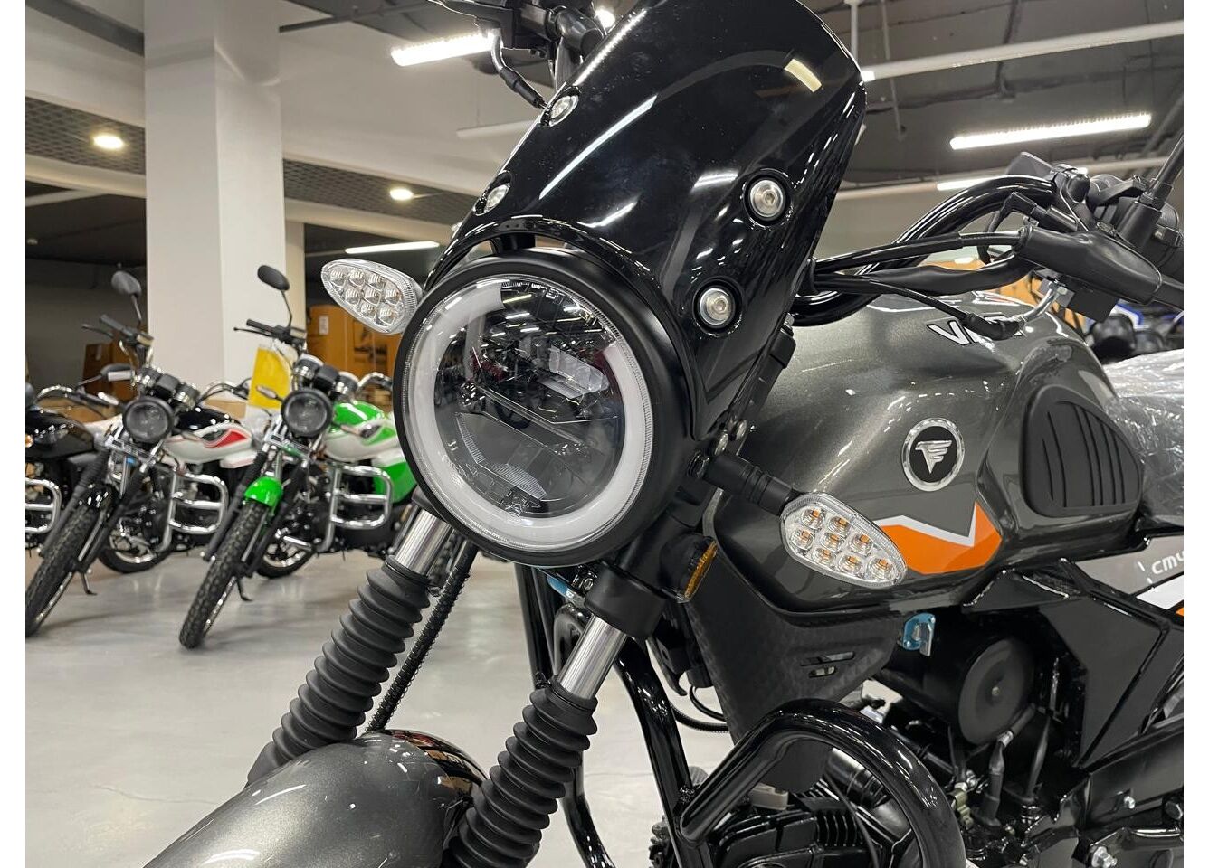 Мопед VMC NOVA 49сс (125сс) Led Full, дисковый тормоз, RKB RATO с баланс. валом, сигнализация в Серпухове