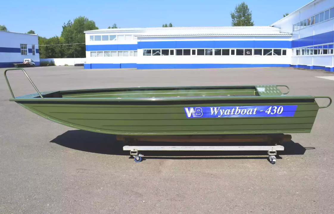 Алюминиевая лодка  Wyatboat-430 Master Fish в Серпухове