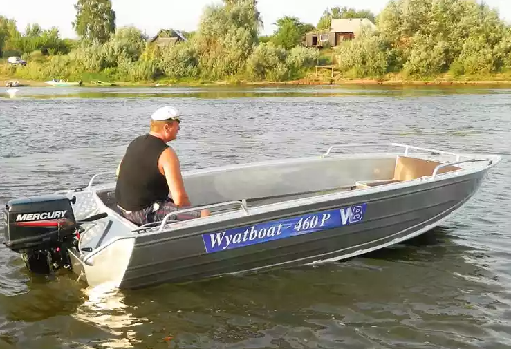 Алюминиевая лодка Wyatboat-460 P в Серпухове