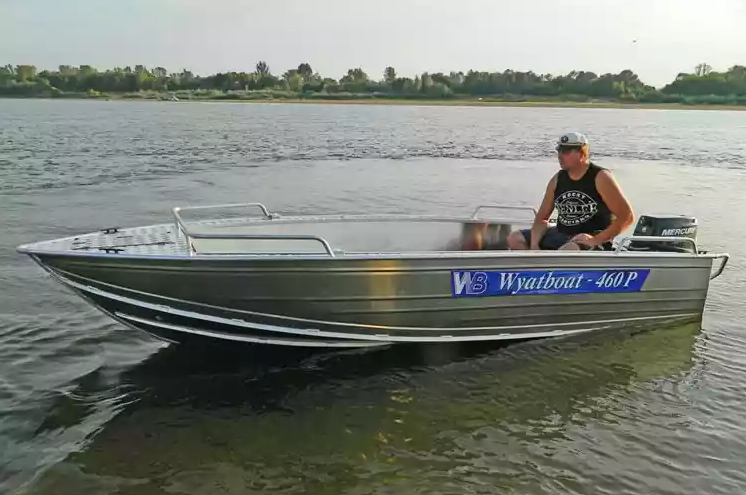 Алюминиевая лодка Wyatboat-460 P в Серпухове
