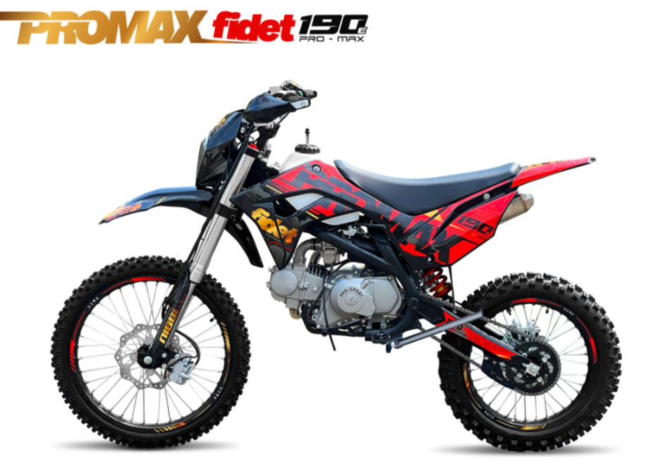 Мотоцикл (питбайк) PROMAX FIDET (ФАЙДЕТ) 190E MAX PRO LUX 19/16 в Серпухове