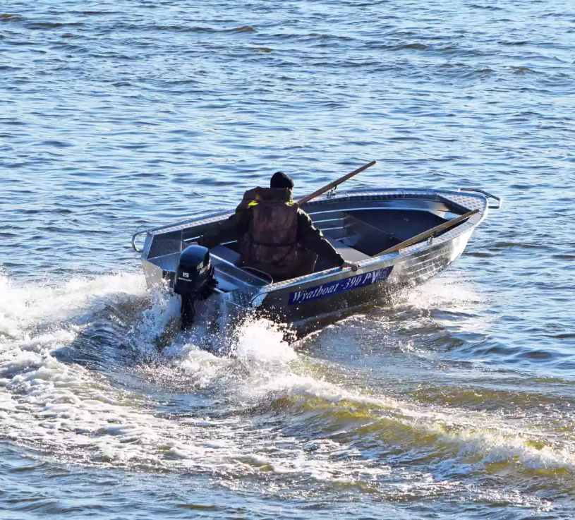Алюминиевая лодка Wyatboat-390 P в Серпухове