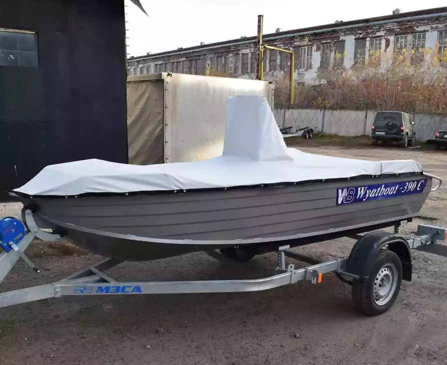 Алюминиевая лодка Wyatboat-390 C в Серпухове