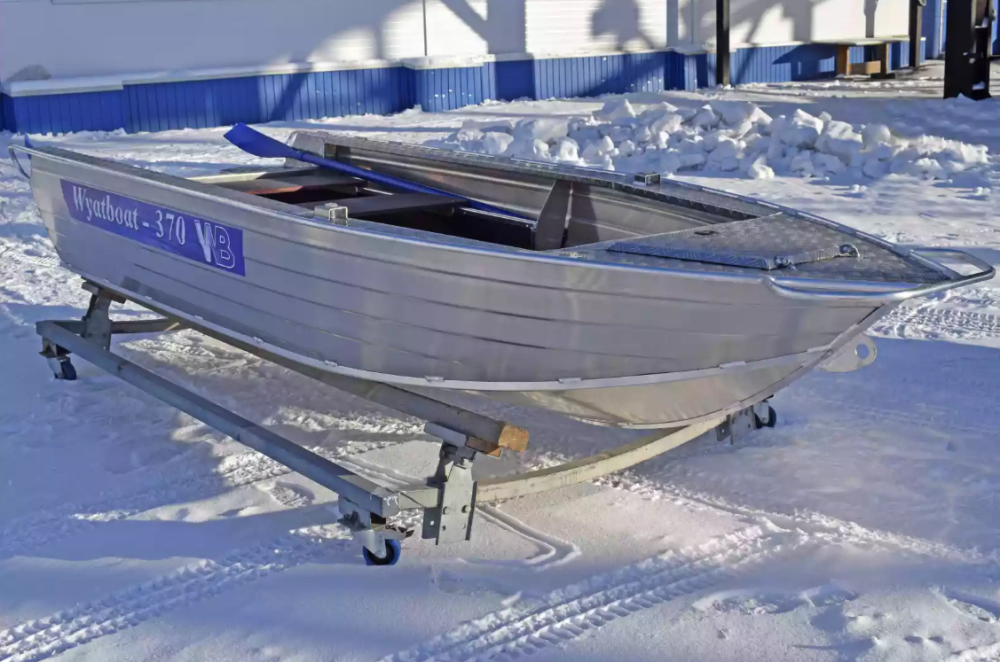 Алюминиевая лодка Wyatboat-370 Р PRO в Серпухове