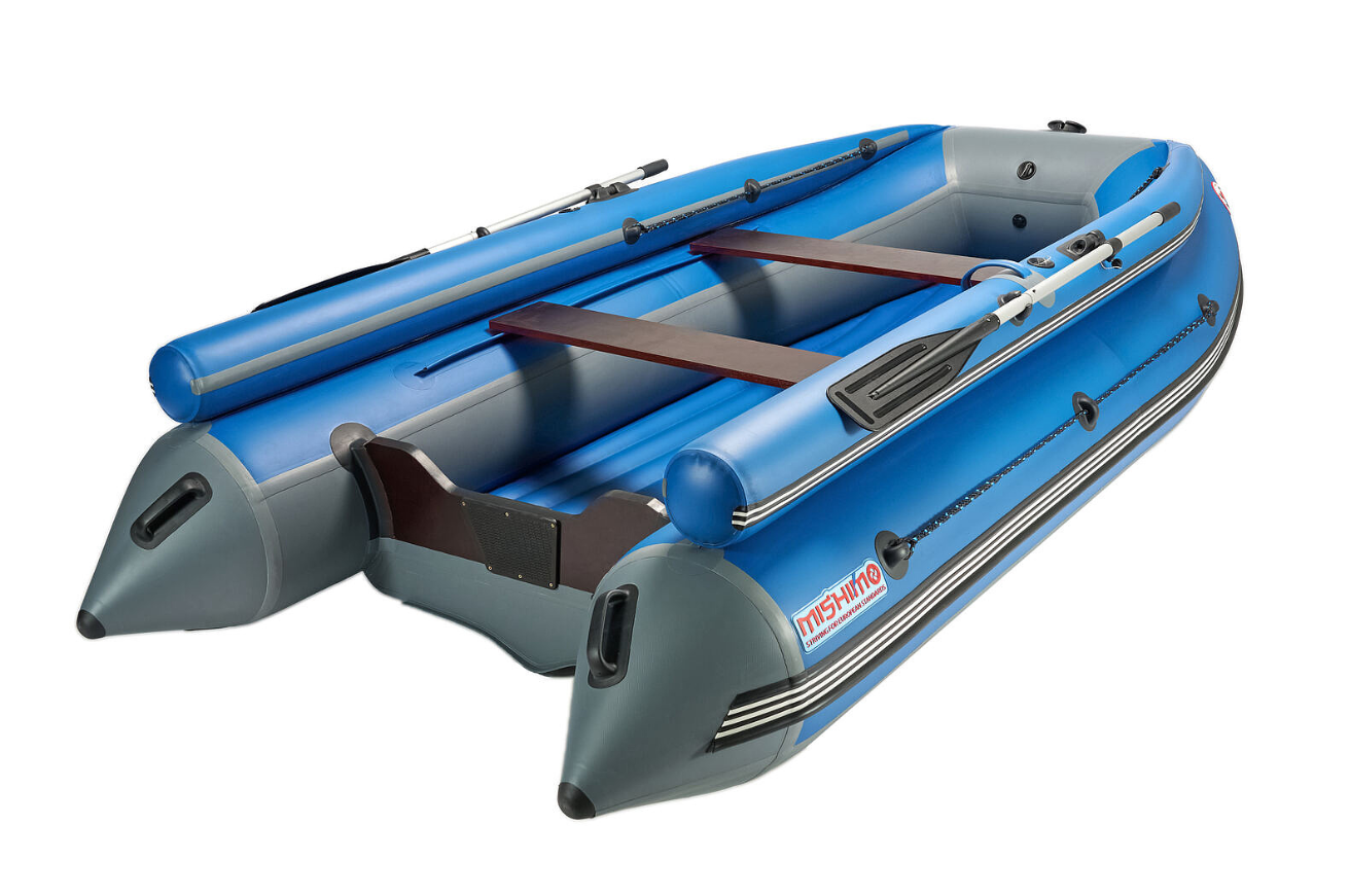 КОМПЛЕКТ ЛОДКА MISHIMO FAMILY LITE 370 + МОТОР MARLIN MP 9.9 AMHS PROLINE FORCE в Серпухове